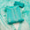 Effervescent Elegance: Organza Dress Material Ensemble