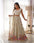 Indrani White Fox Georgette Embroidered Lehanga Set