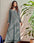 Ramani Peach Georgette Chikankari Embroidery Kurti Set