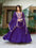 Pink Star Georgette Heavy Sequins Thread Work Gown with Dupatta